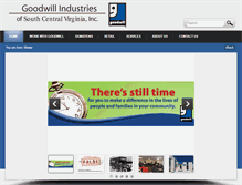 Tablet Screenshot of goodwillscv.org
